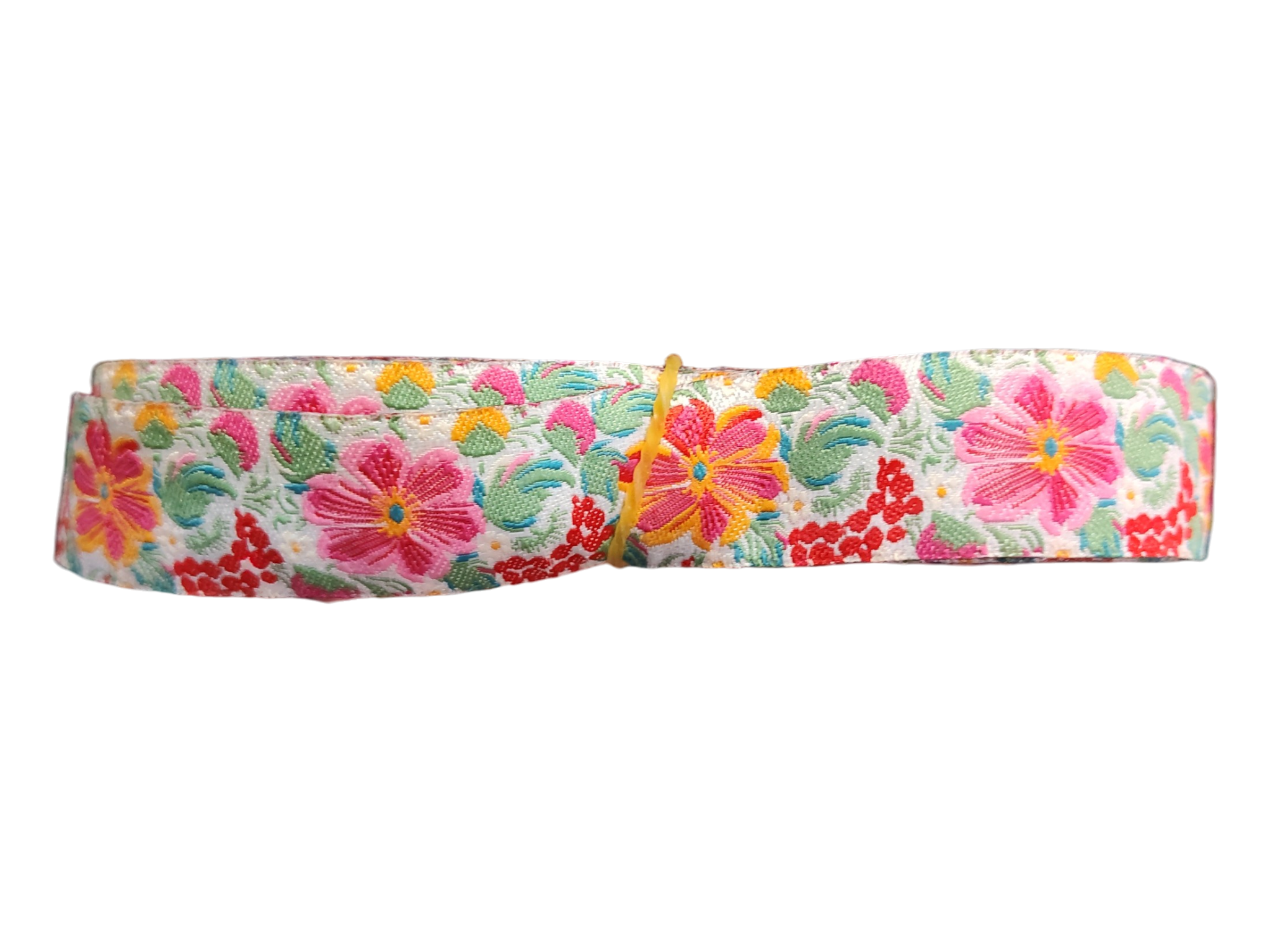 Bright Flowers Nylon Dog Collar