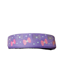 Pink and Purple Bows Nylon Dog Collar