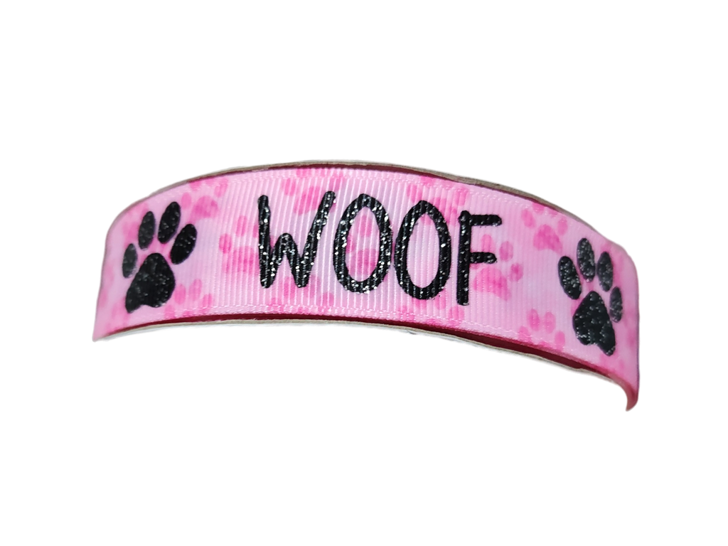 Woof Nylon Dog Collar