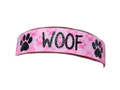 Woof Nylon Dog Collar