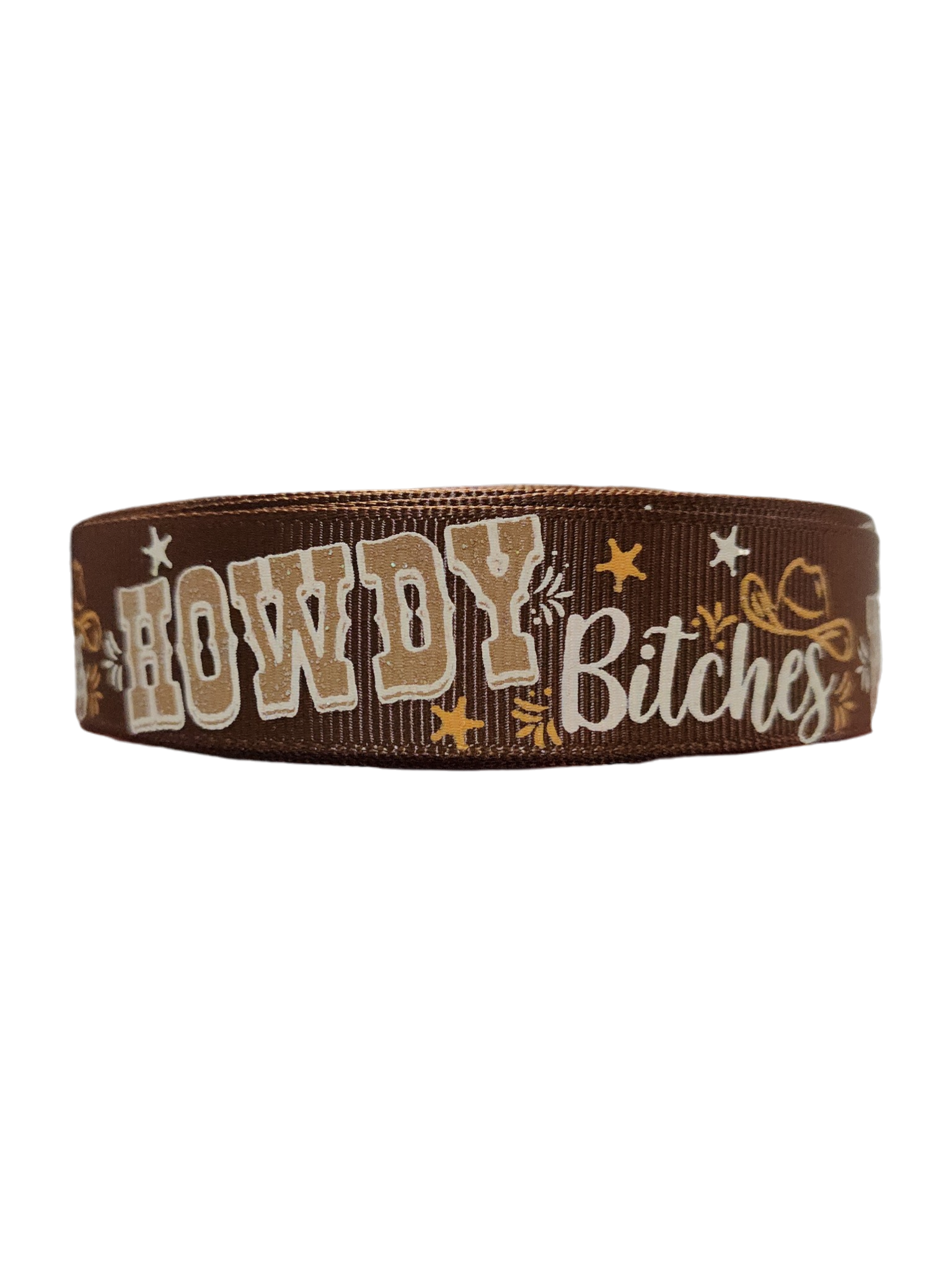 Howdy Bitches Nylon Dog Collar