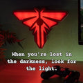 Last of Us Firefly Logo lamp