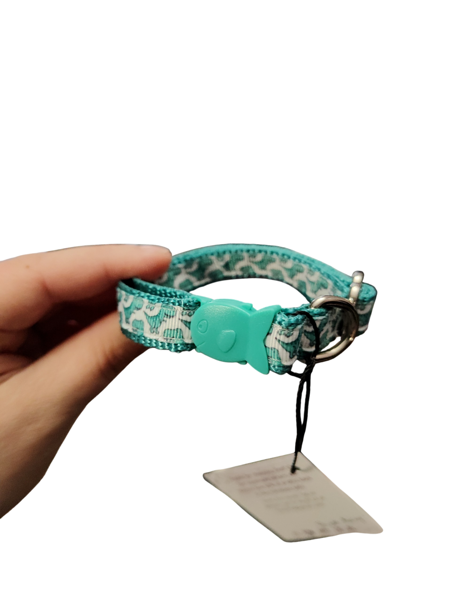 1/2" Dinosaur Nylon Dog / Cat Collar
