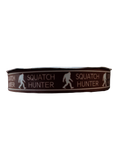 Squatch Hunter Brown Nylon Dog Collar