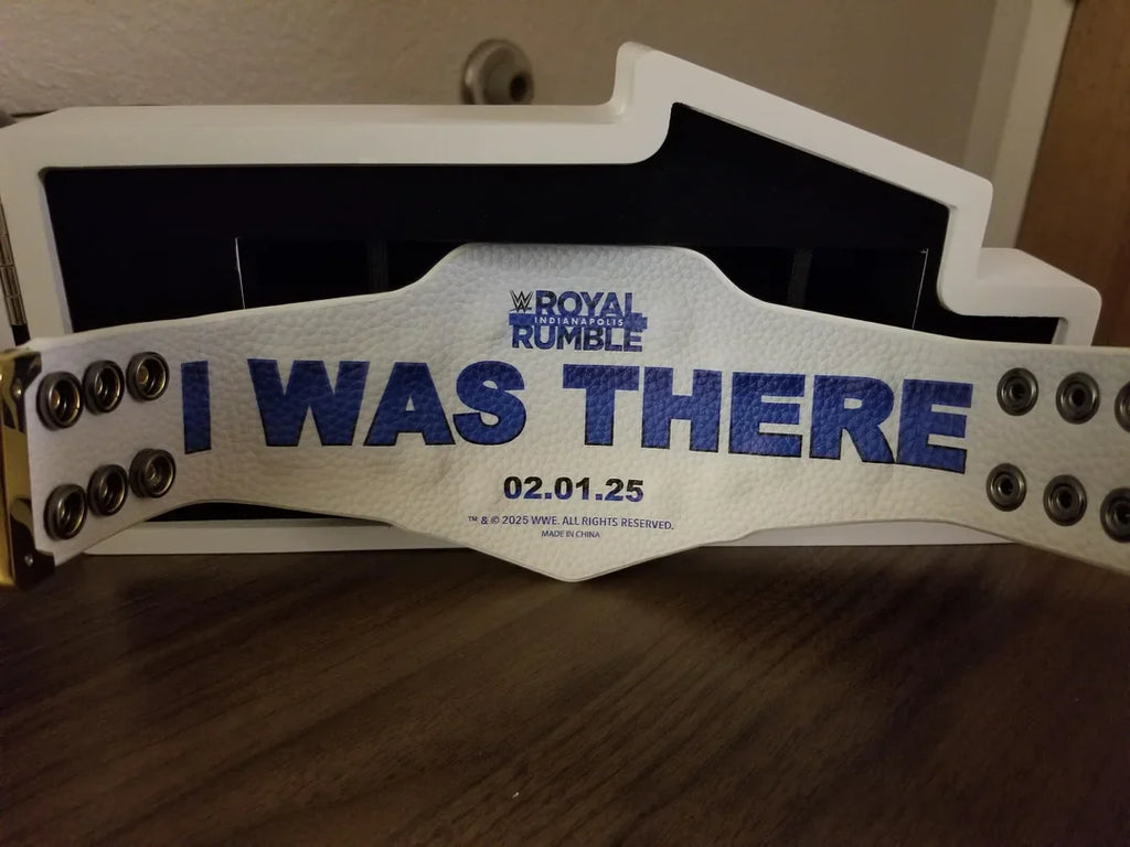 Royal Rumble Undisputed Wrestling Championship Title Belt Replica