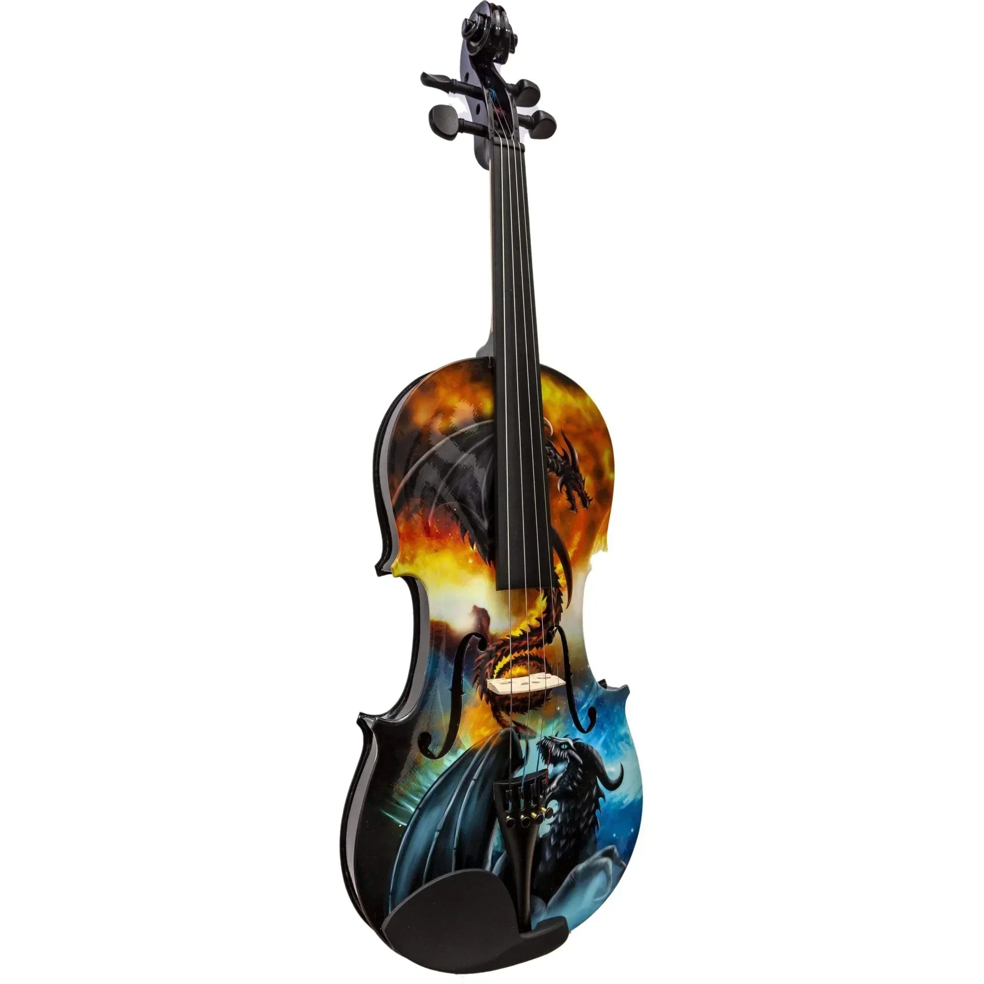 Dragon Black 1/4 Violin Outfit