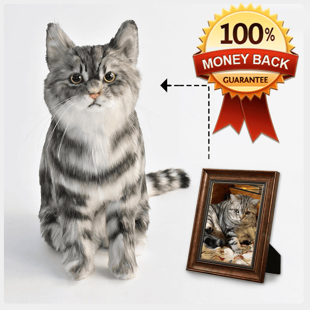 Custom Pet Plush from Photo – Memorial Keepsake for Dogs & Cats