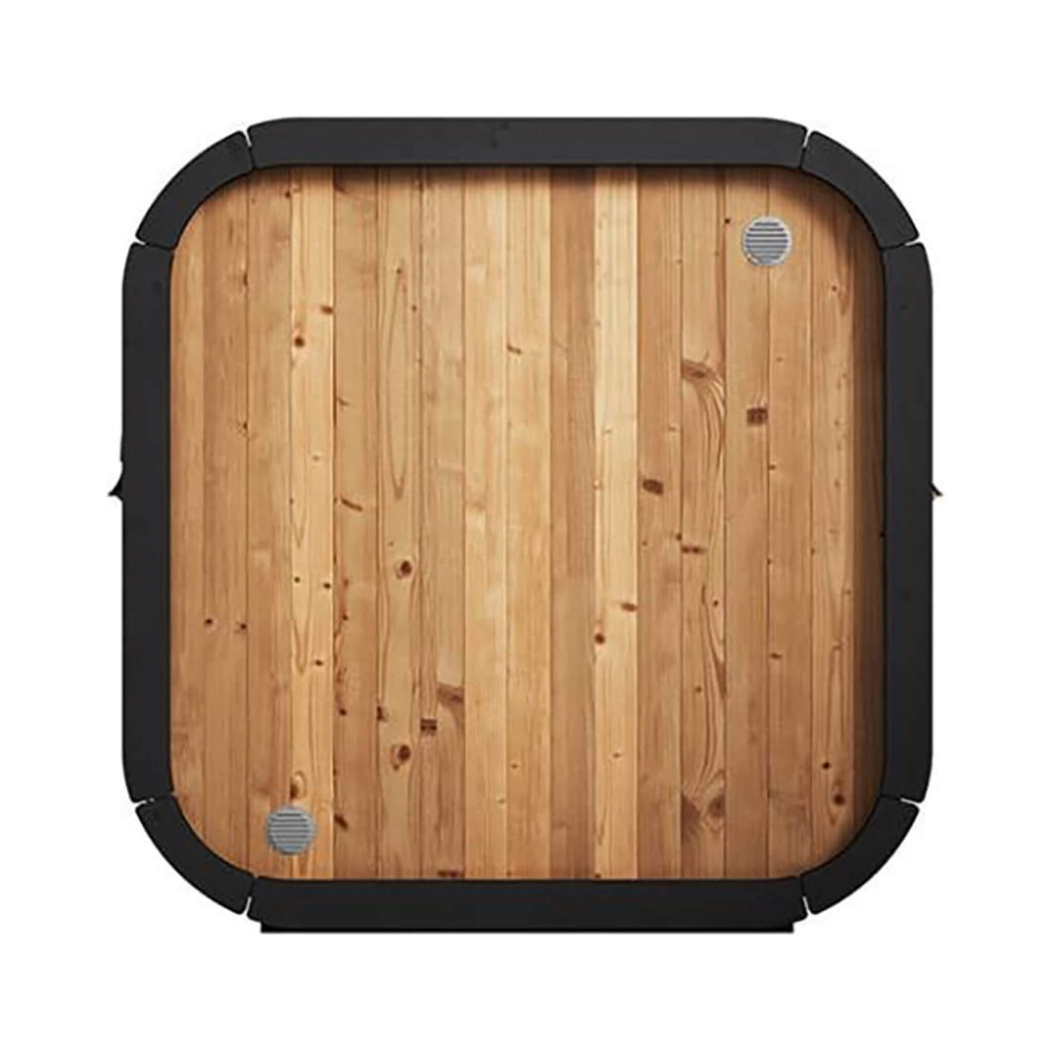 SaunaLife Model CL4G 3-Person Cube-Series Luxury Wooden Outdoor Home Sauna Kit [SL-MODELCL4G] (SAK92610)