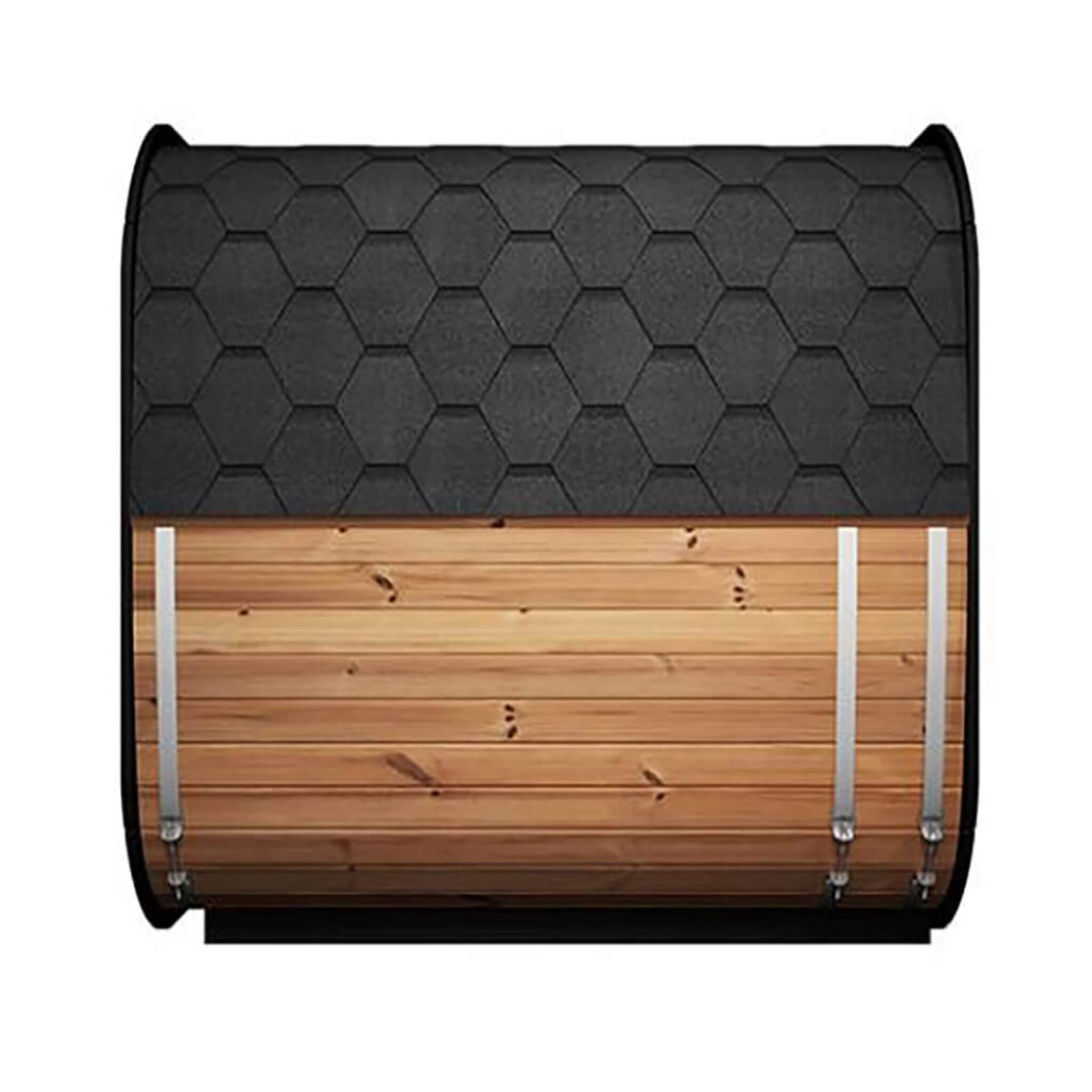 SaunaLife Model CL7G 6-Person Cube-Series Luxury Wooden Outdoor Home Sauna Kit [SL-MODELCL7G] (SAK95274)