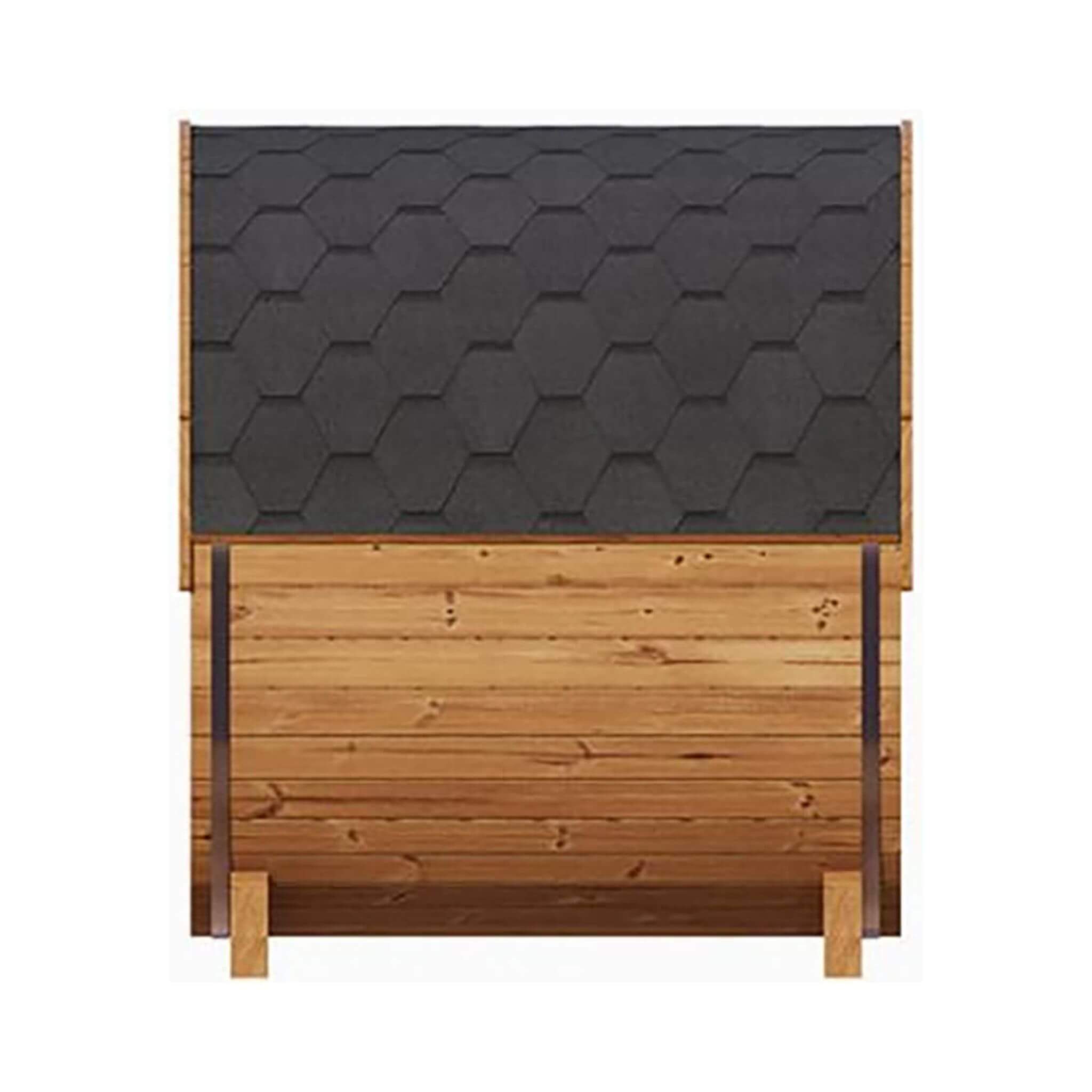 SaunaLife Model E6 Ergo Series 3-Person Thermo-Spruce Backyard Sauna Barrel [SL-MODELE6] (SAK38572)