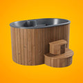 SaunaLife Model S2N/B Premium 2-Person Cold Plunge And Hot Immersion Tub [MODEL-S2N/B] (SAK18296)