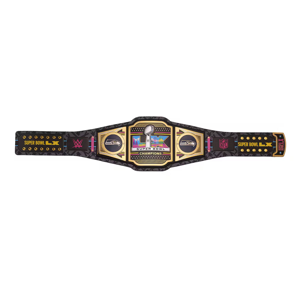 Seattle Seahawks Super Bowl LX Champions Legacy Title Belt