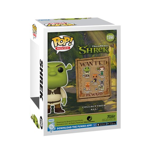 Funko POP Movies: DreamWorks 30th Anniversary Shrek with Snake Balloon