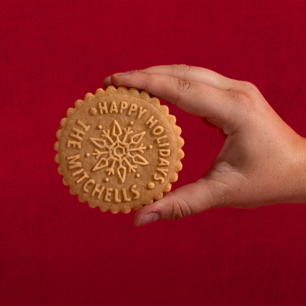 Christmas Cookie Stamp - Holly Jolly