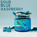 Sour Gooey Gummies – Blue Raspberry, Wild Cherry & Green Apple Candy | Yum Yum Candy Shop