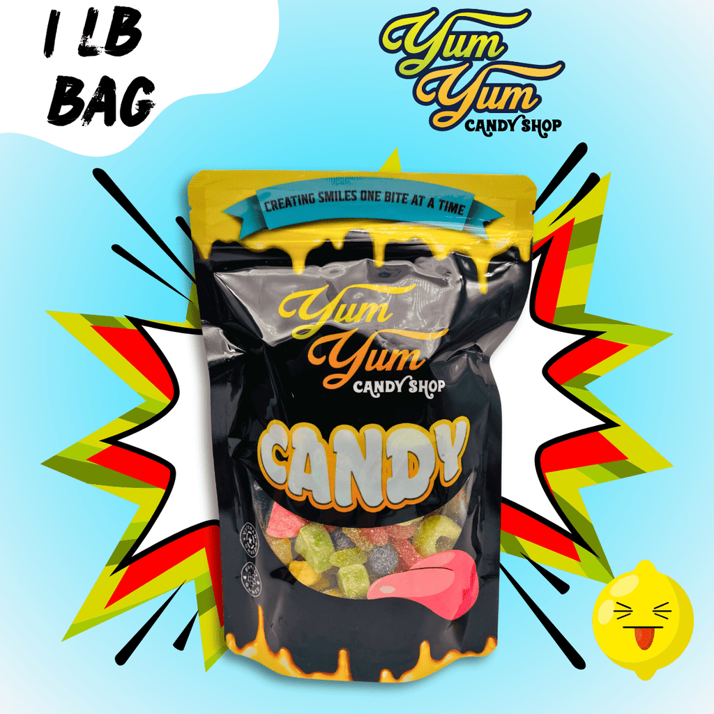 Ultimate Sour Only Pick N Mix Gummy Candy – Chewy Variety Mix of Gummies | Yum Yum Candy Shop