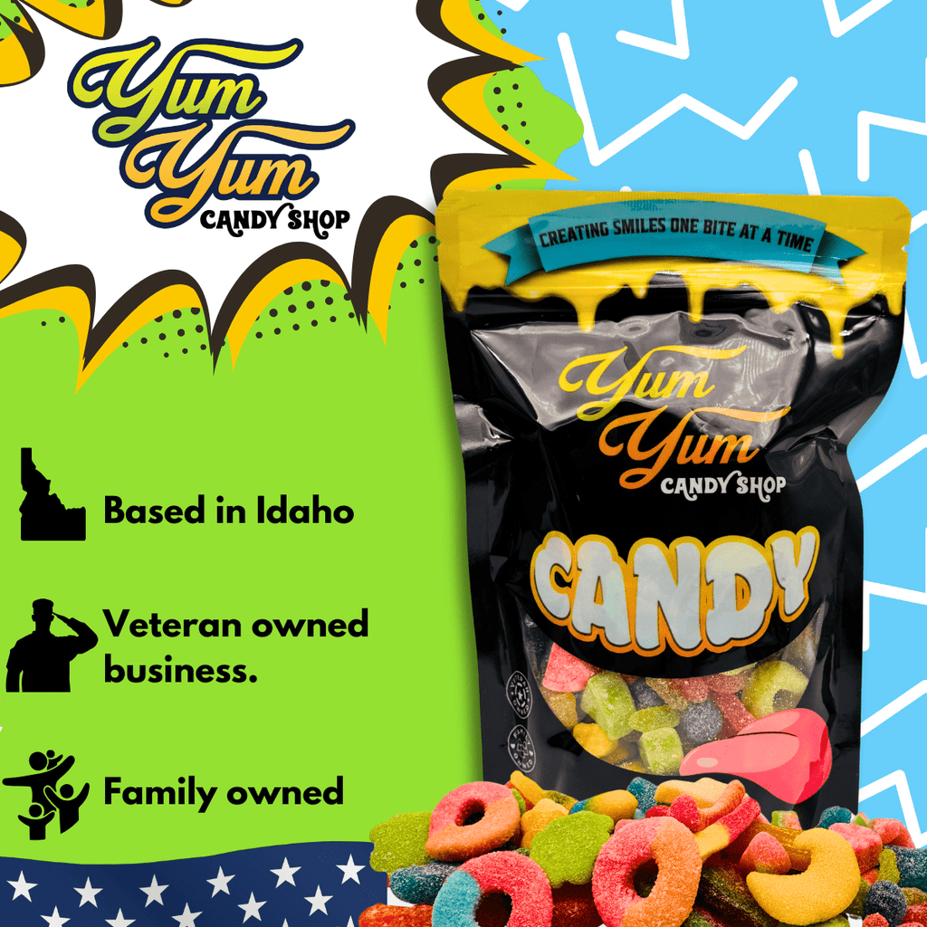 Ultimate Sour Only Pick N Mix Gummy Candy – Chewy Variety Mix of Gummies | Yum Yum Candy Shop