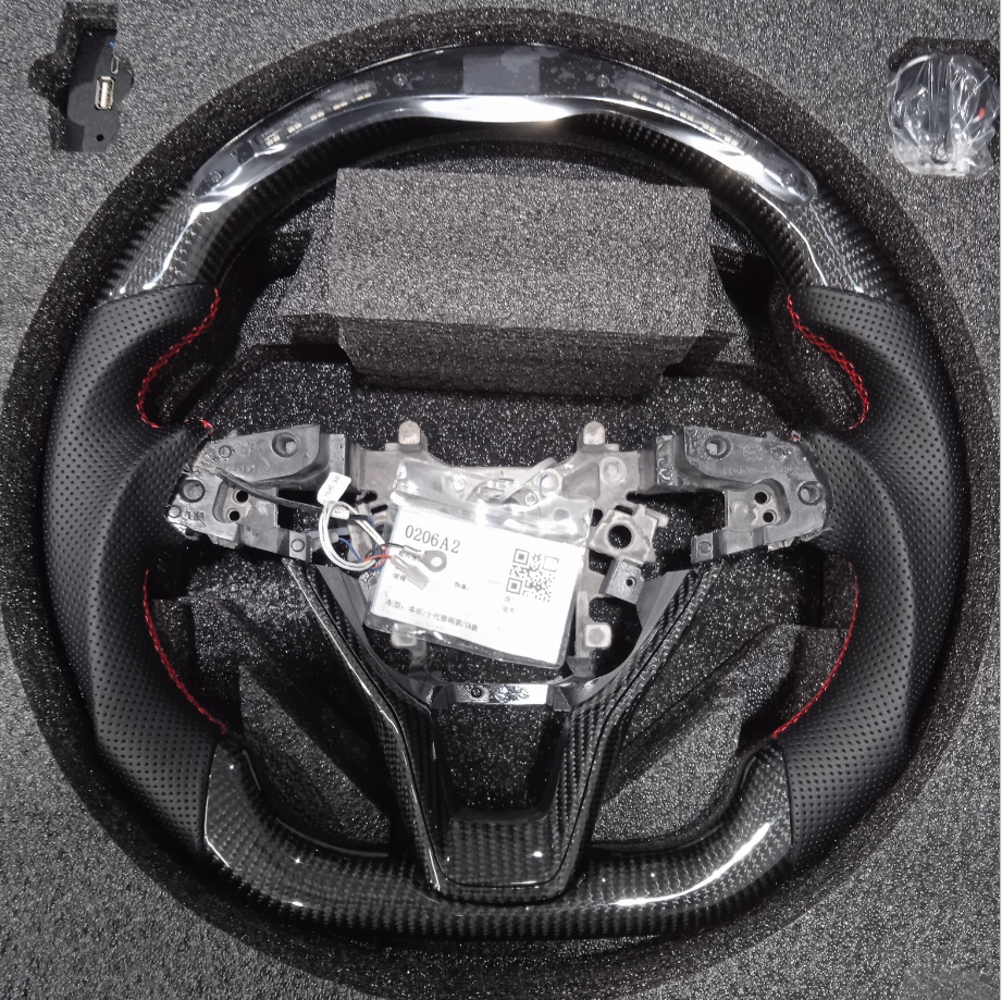 Xgen Accord Carbon Fiber Steering Wheel With LED Screen (Custom Order)