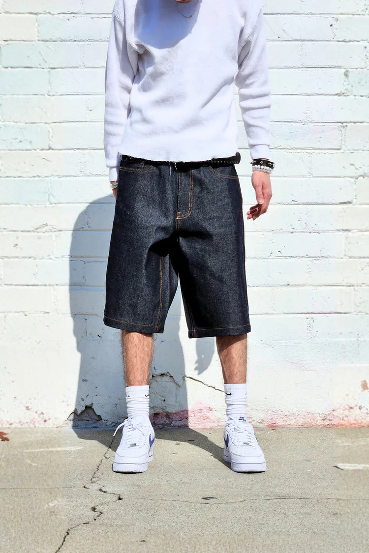 Neo Blue Denim Shorts