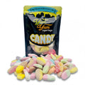 Swedish Style Gummy Candy Mix - Soft Foamy Fruit Flavors, Bubs & Sour Shapes