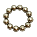 Taupe Bubble Pearl Bracelet