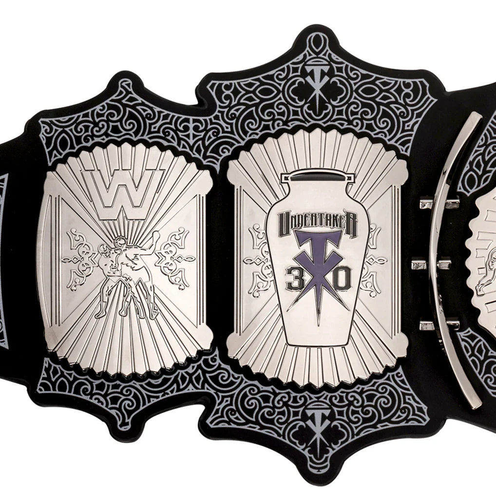 The Undertaker 30 Years Signature Series Championship Replica Title Belt