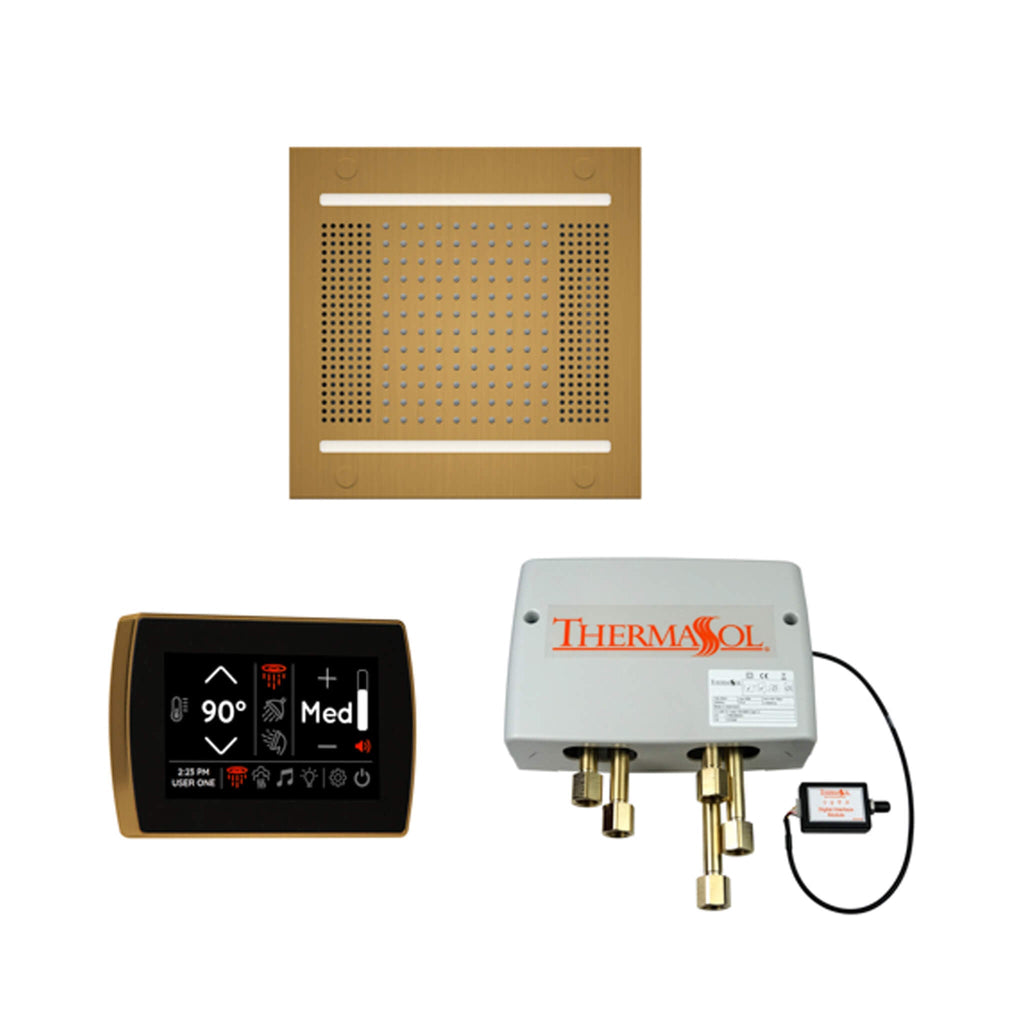 ThermaSol STC & HydroVive Wellness Shower Package With Digital Shower Valve (SAK40716)