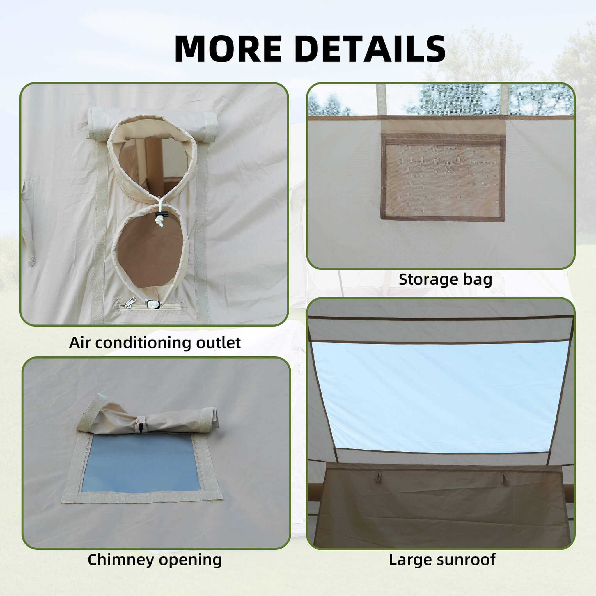 Trailora 4-Season Outdoor Inflatable Blow Up Camping Tent With Air Pump [4-6 People] (SAK46821)