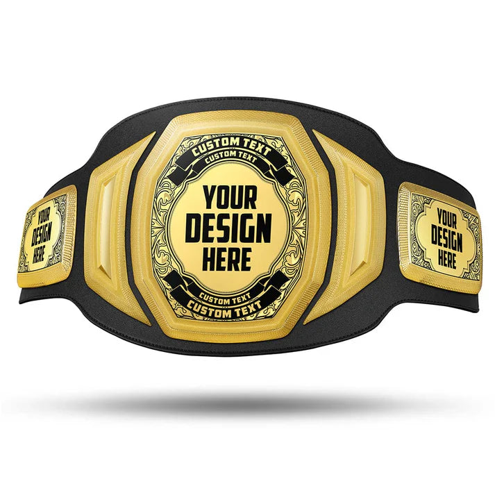 Championship Belt Customizable Wrestling Belt, Completely Personalized for All Sports