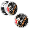 Wake the Dead Grim Reaper Halloween Plug Set  5mm to 16mm