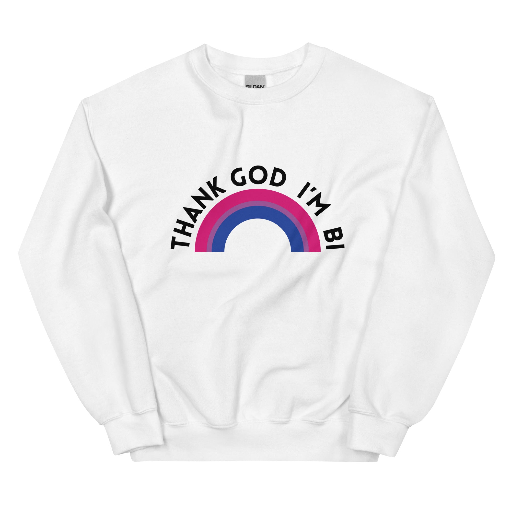 Thank God I’m Bi unisex sweatshirt