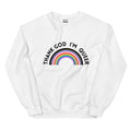 Thank God I’m Queer unisex sweatshirt