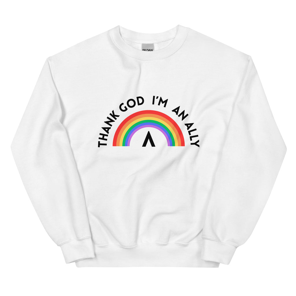 Thank God I’m an Ally unisex sweatshirt