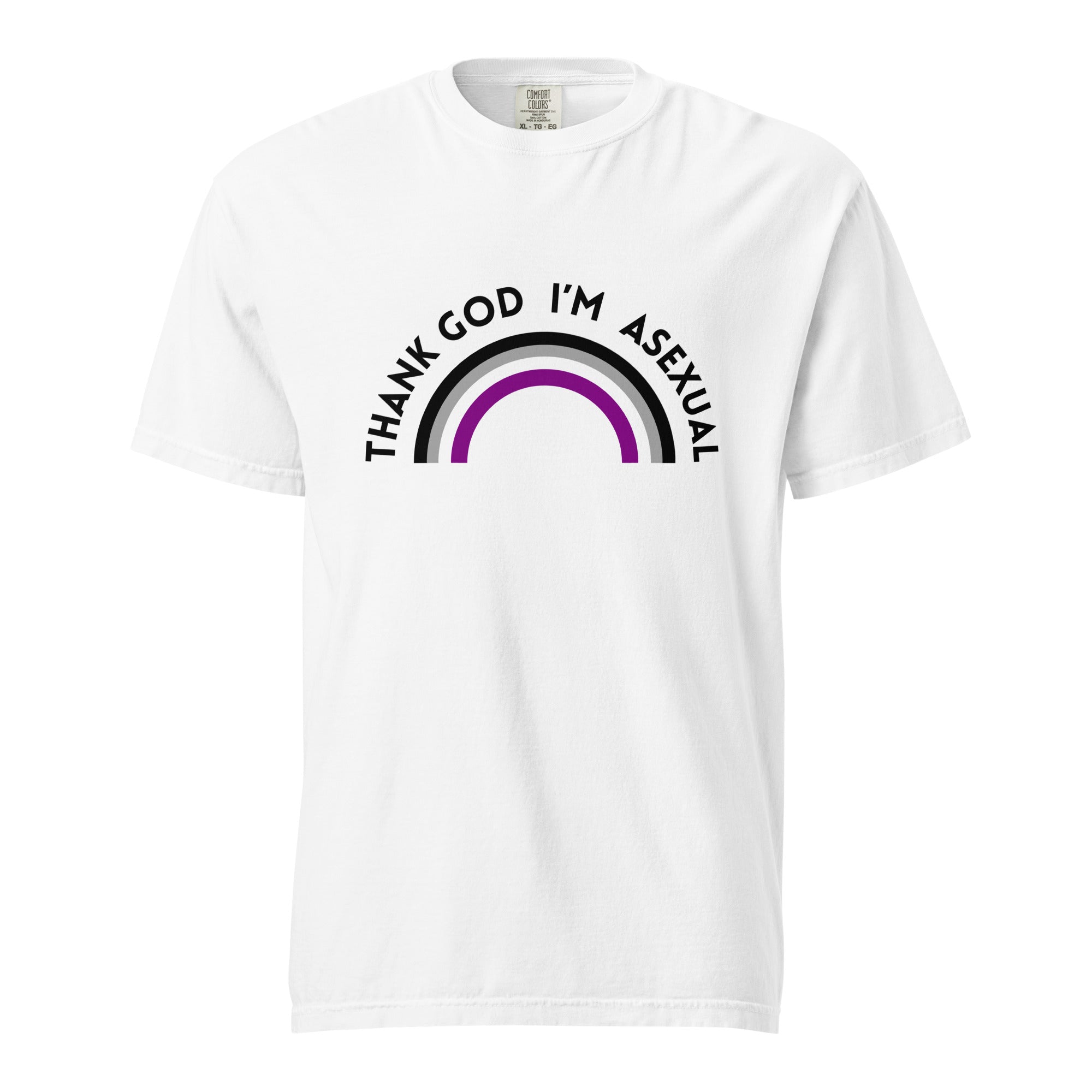 Thank God I’m Asexual heavyweight t-shirt