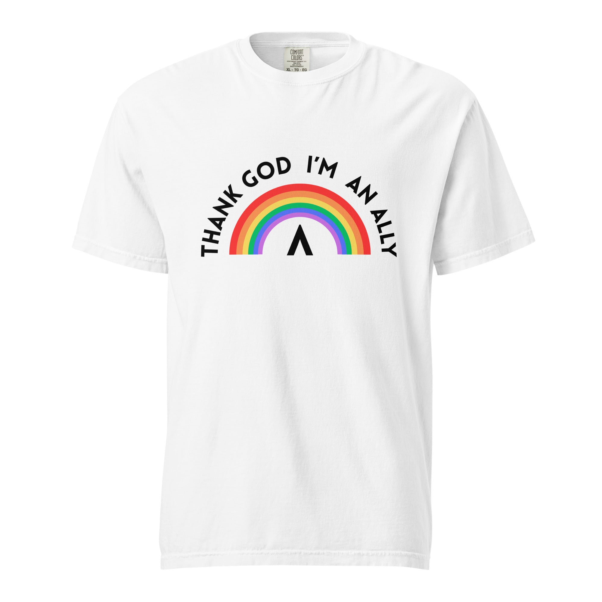 Thank God I’m an Ally heavyweight t-shirt