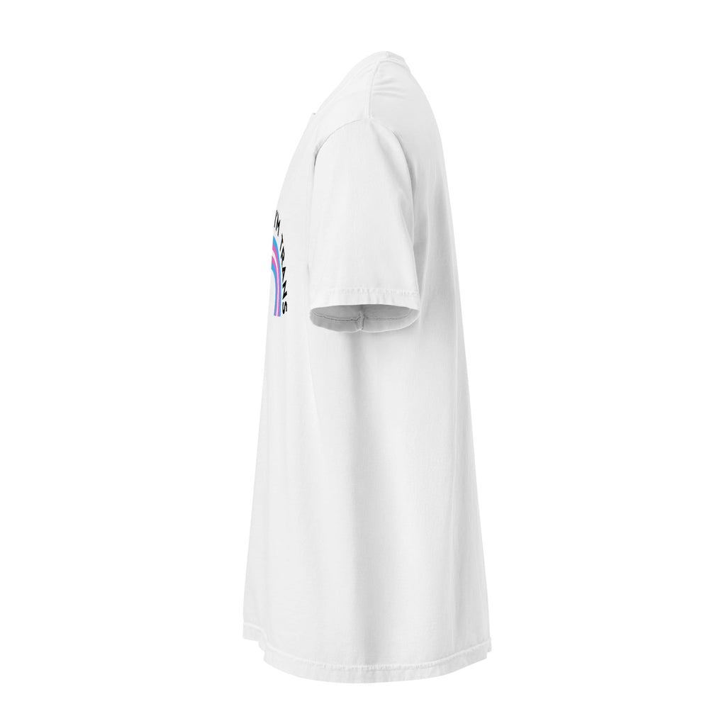Thank God I’m Trans heavyweight t-shirt