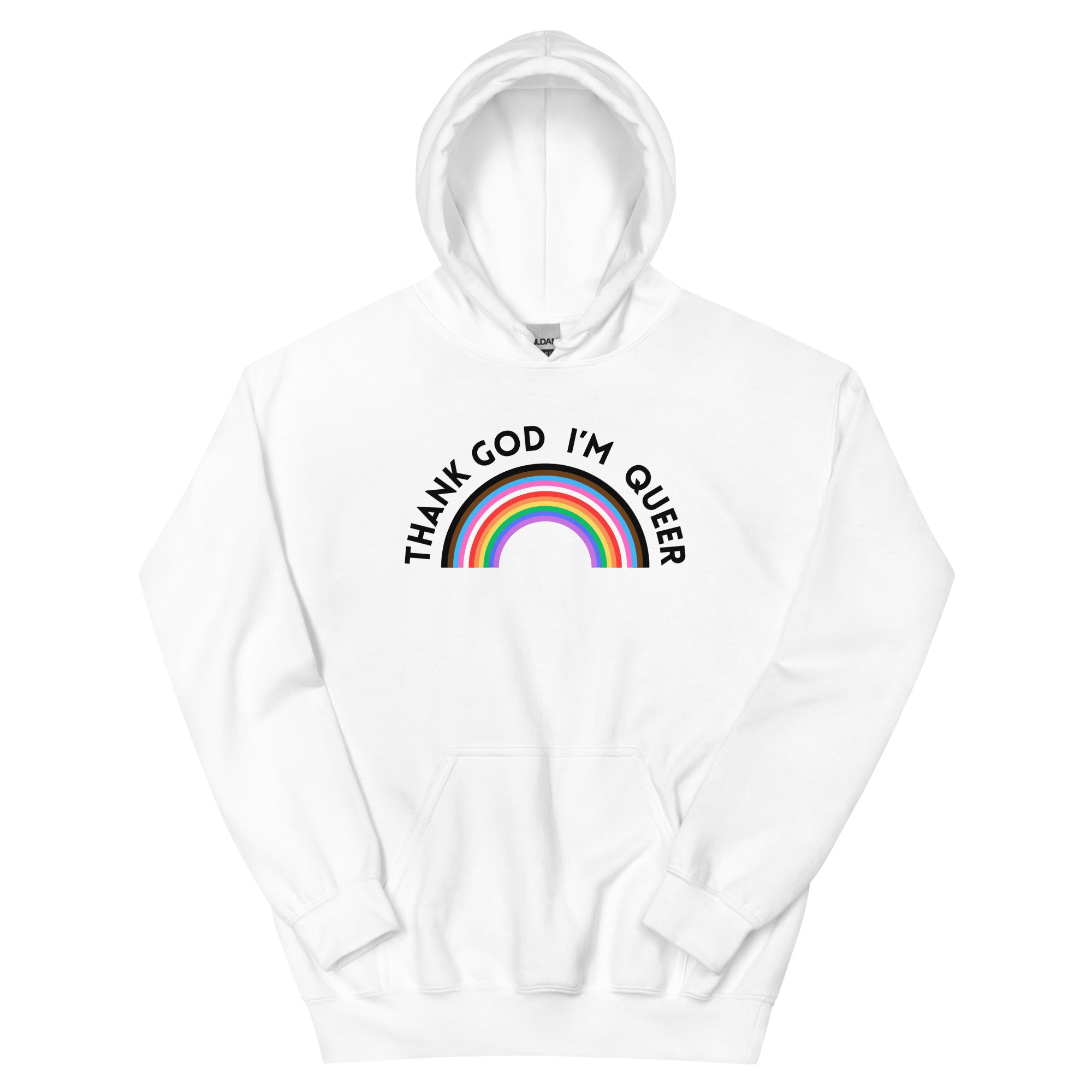 Thank God I’m Queer unisex hoodie