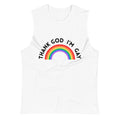 Thank God I’m Gay unisex muscle shirt