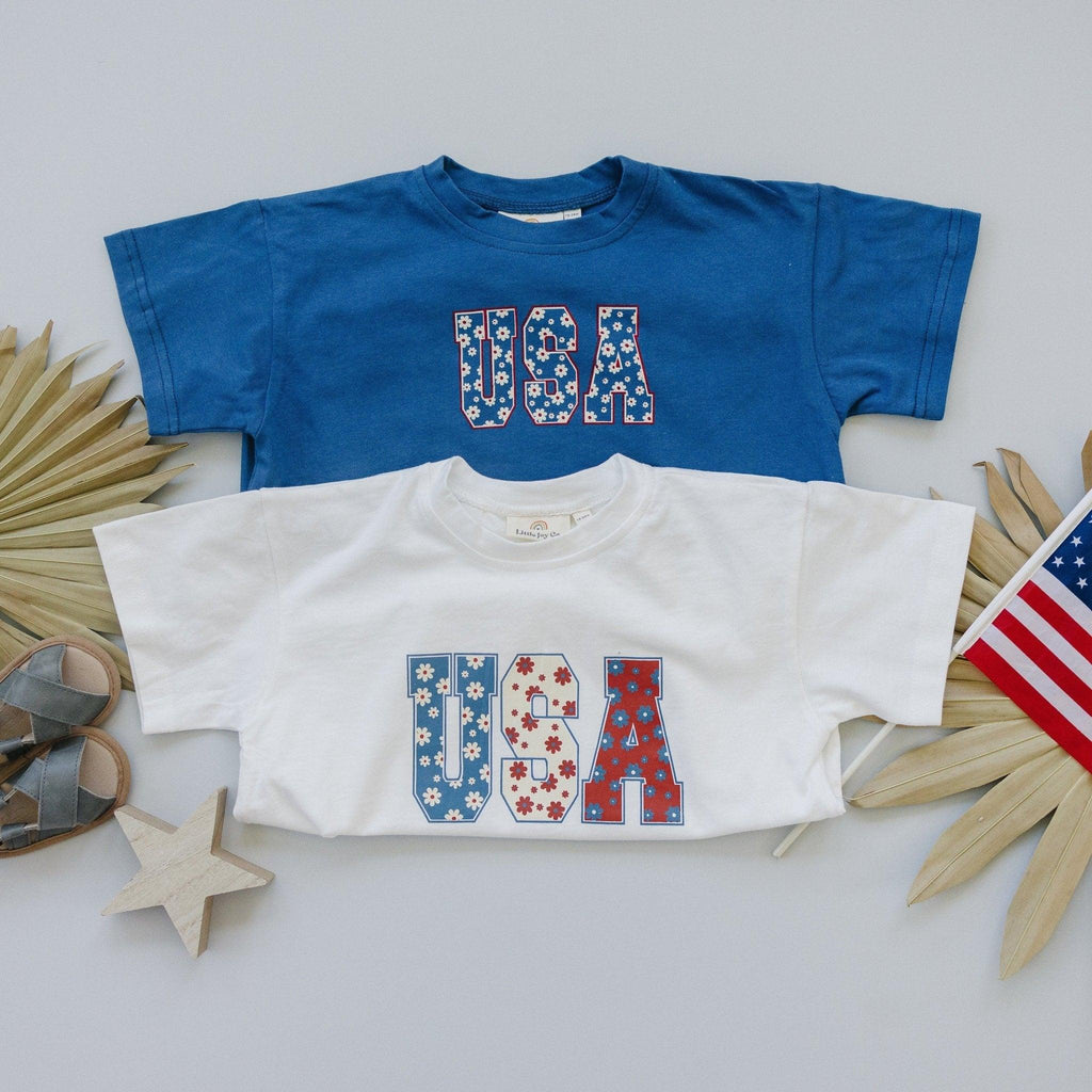 USA Daisy T-Shirt Romper