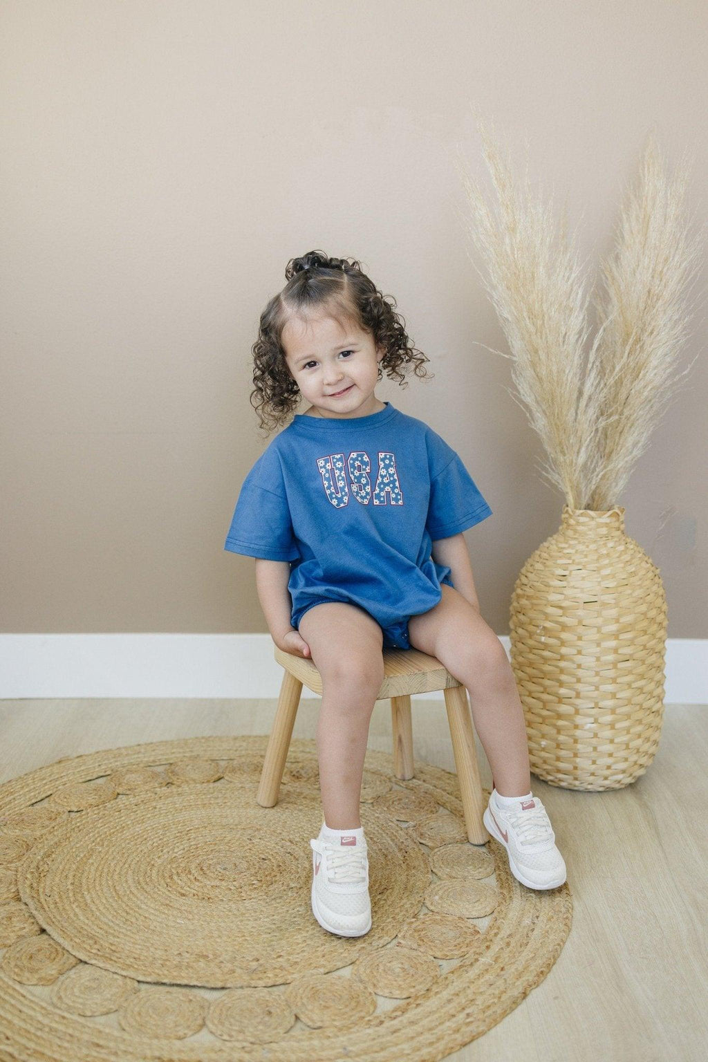 USA Daisy T-Shirt Romper