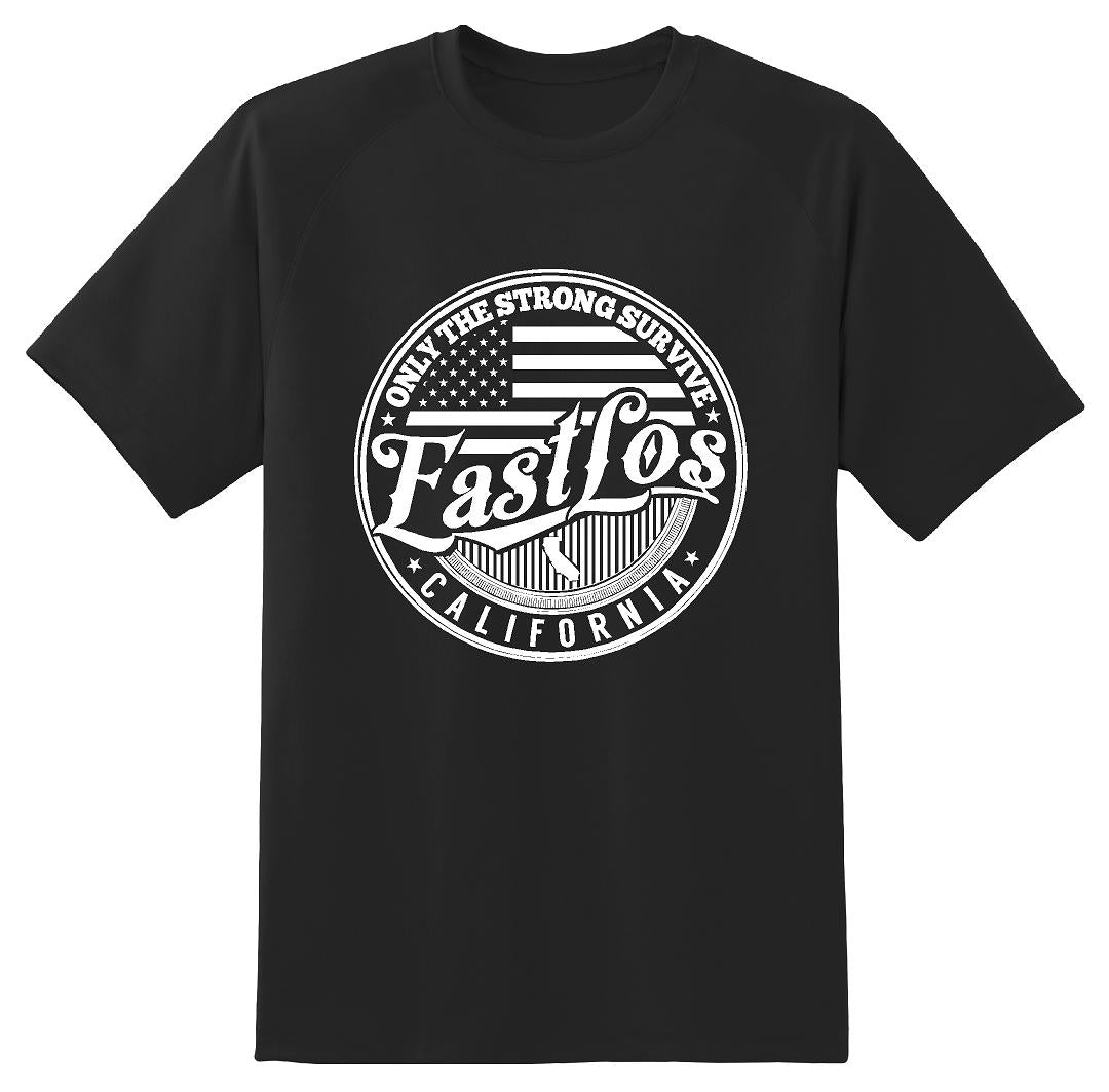 East Los Angeles V2 Crest- ProClub Tee