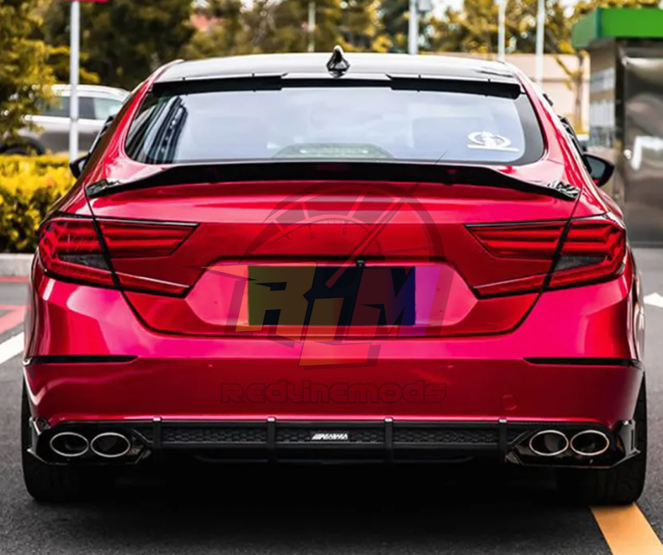2018-2026 Honda Accord Roof Spoiler V2 Gloss Black