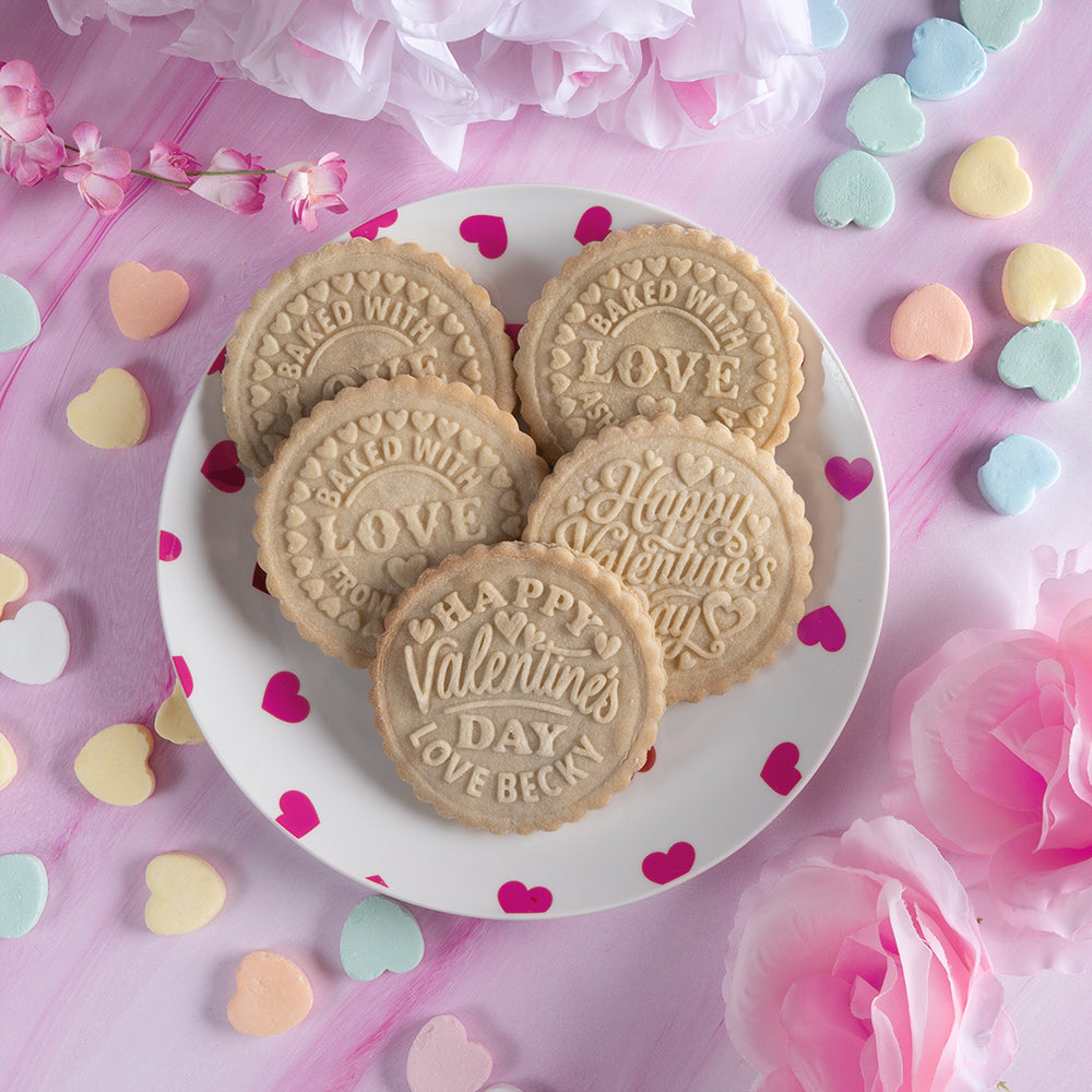 Valentines Day Cookie Stamp - Bear