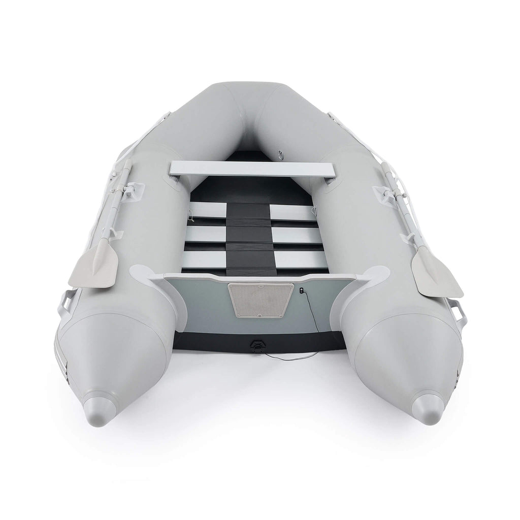 Virtue US 10FT 4-Person Heavy-Duty Inflatable Dinghy Transom Sport Tender Boat (SAK98153)
