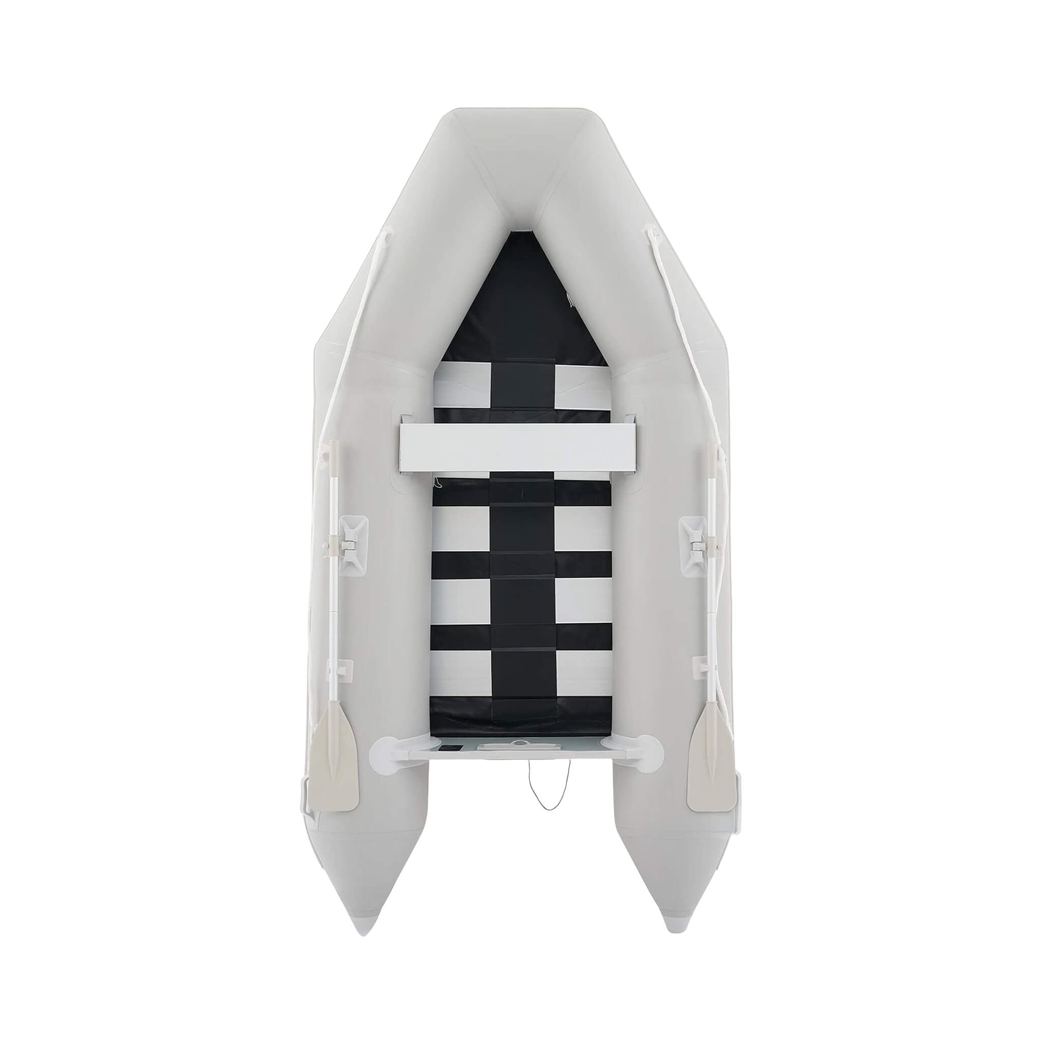 Virtue US 10FT 4-Person Heavy-Duty Inflatable Dinghy Transom Sport Tender Boat (SAK98153)