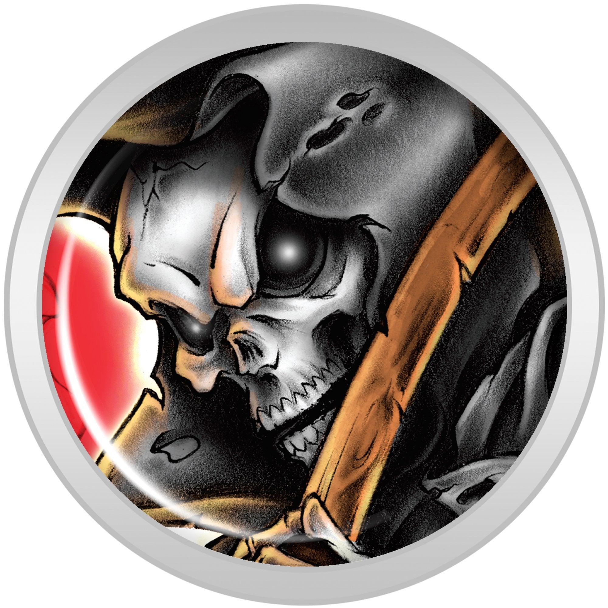 Wake the Dead Grim Reaper Halloween Plug Set  5mm to 16mm