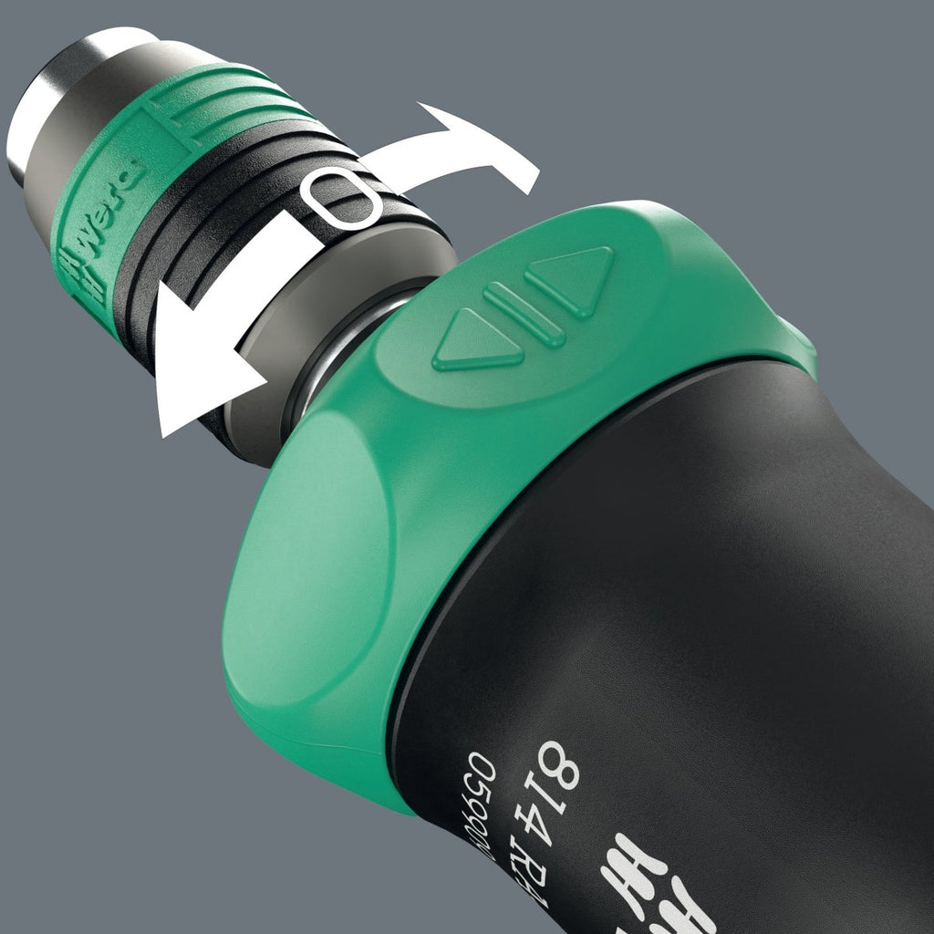 Wera Kraftform Kompakt Pistol RA-R 1 Ratcheting Screwdriver Set 05051535001