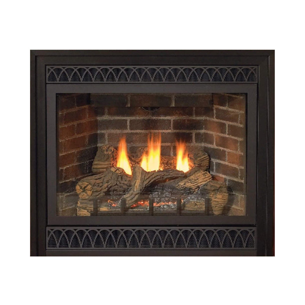 White Mountain Hearth (Empire) Tahoe 36-Inch Propane Gas Direct Vent Deluxe Fireplace [DVD36FP] (SAK67105)