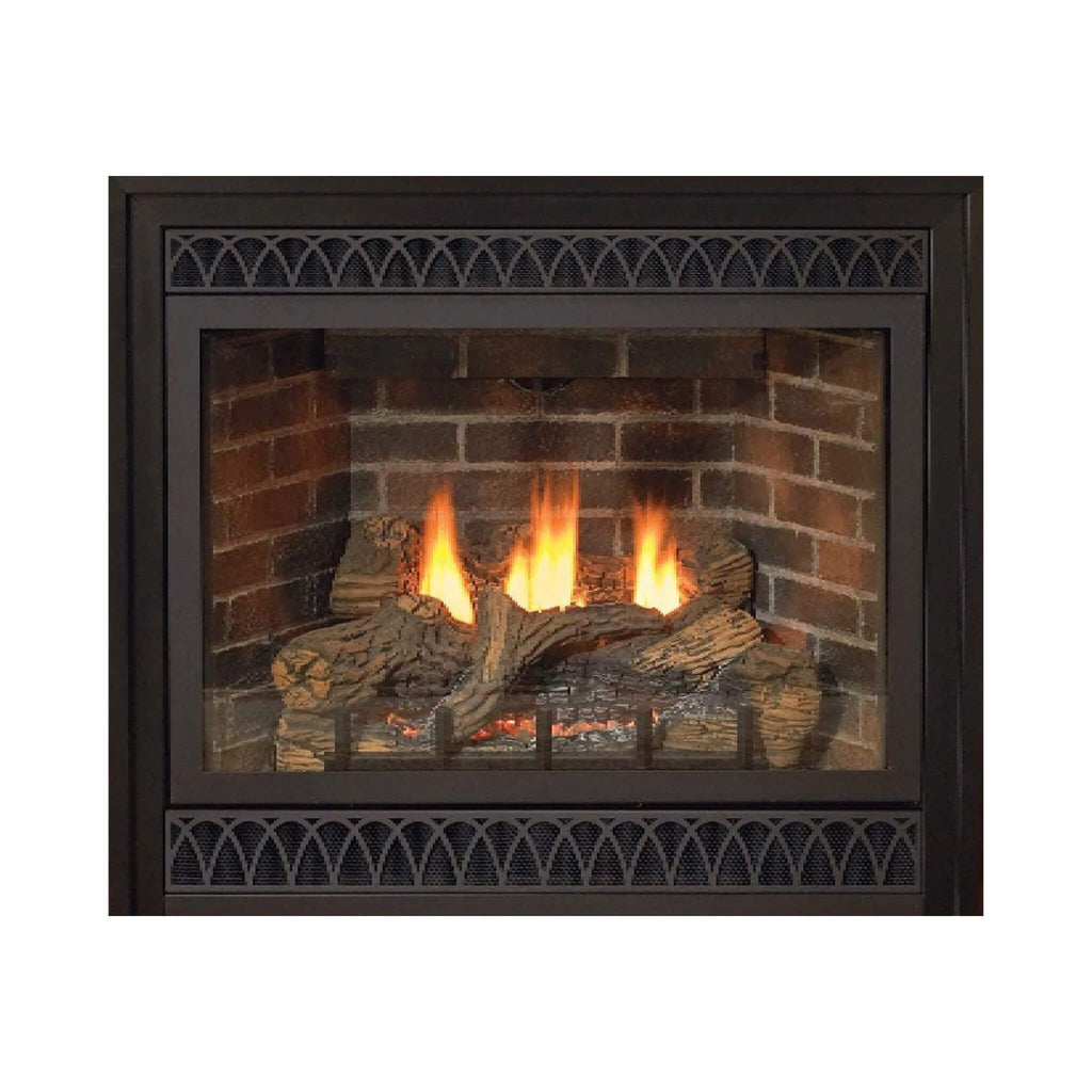 White Mountain Hearth (Empire) Tahoe 42-Inch Natural Gas Direct Vent Deluxe Fireplace [DVD42FP] (SAK56218)