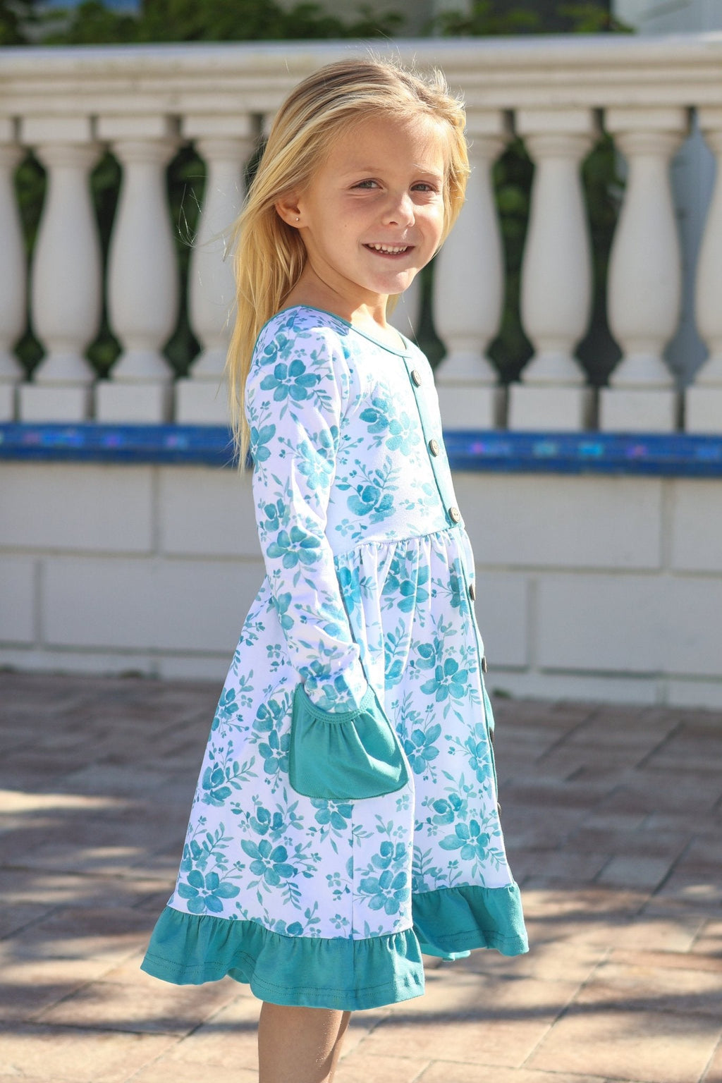 Winter Floral Annie Dress
